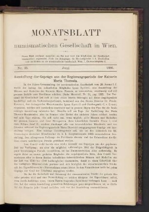 Nr. 35. Juni 1886