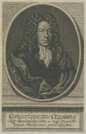 Bildnis des Christophorus Cellarius