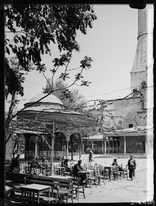 Konstantinopel, Cafe an der Aja Sophia 28