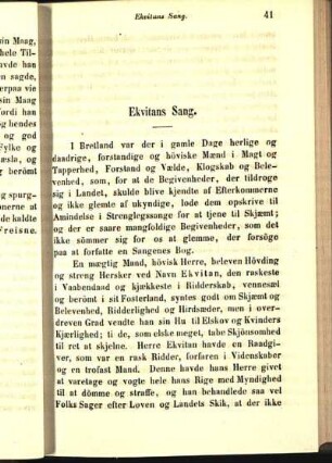Ekvitans Sang.
