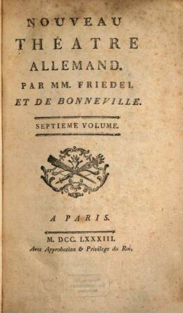 Nouveau Théâtre Allemand, 7