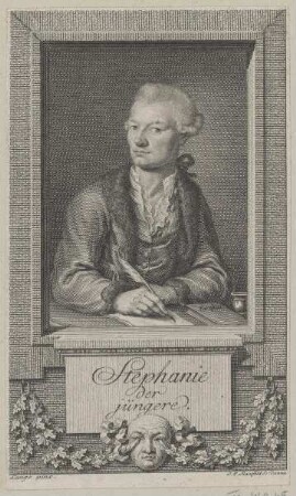 Bildnis des Gottlieb Stephanie dem Jüngeren