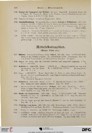 Mittelrheingebiet (Nr. 2737-2848)