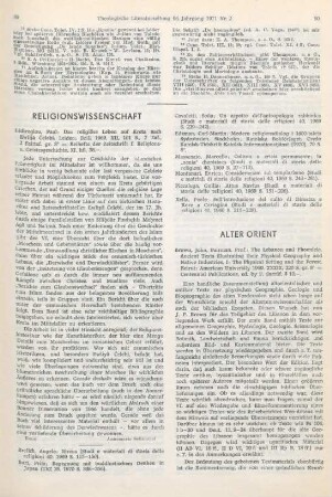 Alter Orient