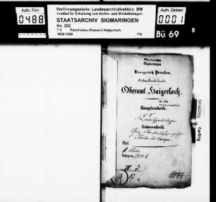 Grenz- und Bannsteinsatz zwischen Stetten bei Haigerloch und Owingen