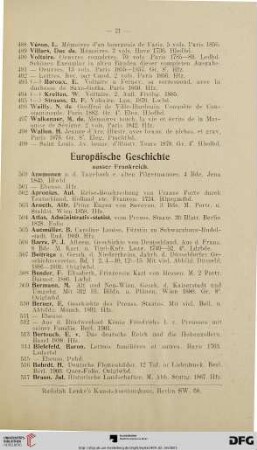 Europäische Geschichte (Nr. 500-667)