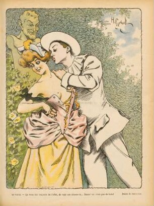 Le Faune. - Ça vous fait toujours de l'effet, de voir ces choses-là... Dame! on n'est pas de bois!
