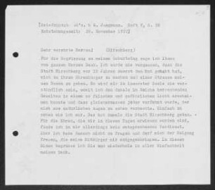 Brief von Gerhart Hauptmann
