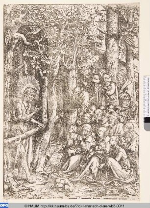Predigt Johannes des Täufers