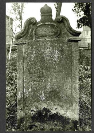 Friedhof, Grabstein, 1741