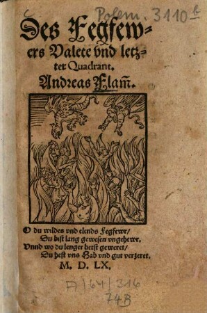 Das Fegfeuers Valete und letzter Quadrant