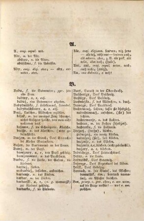 Wendisch-deutsches Handwörterbuch nach dem oberlausitzer Dialekte : nebst einem grammatischen Vorworte, mit besonderer Rücksicht auf Aussprache und Wortbildung