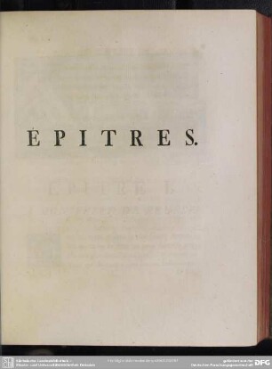 Épitres