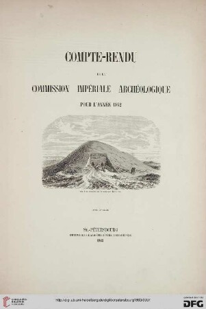Compte rendu de la Commission Impériale Archéologique: pour l'année ..: Pour l'Année 1862