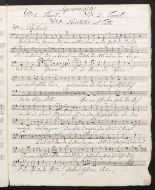 Soprano solo