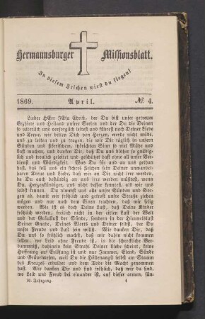 N° 4. April 1869
