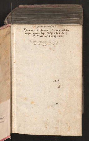 Berliner Evangeliar : Ms. germ. qu. 167