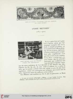5. Pér. 5.1922: André Metthey (1871 - 1920)