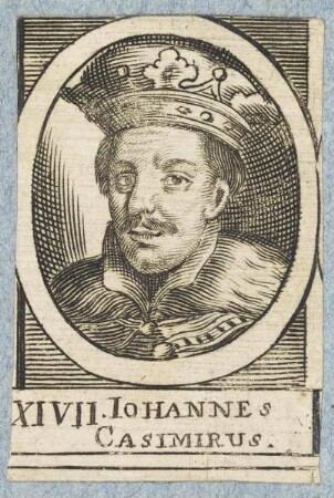 Bildnis des Iohannes Casimirus, König von Polen