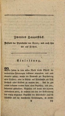 Gemeinfaßliche Darstellung des Fichteschen Systems und der daraus hervorgehenden Religionstheorie, Zweyter Band