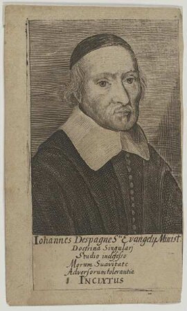 Bildnis des Iohannes Despagne