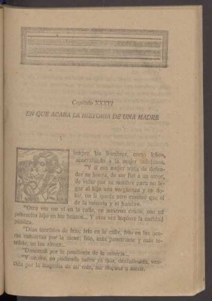 Capítulo XXXVI - En que acabá la historia de una madre