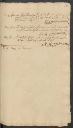 [Quittung Januar 1792-Februar 1793]