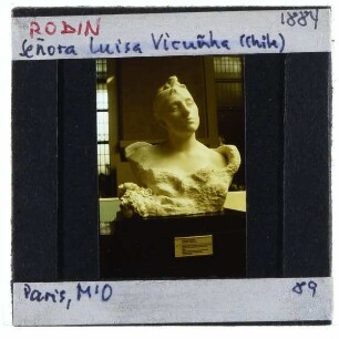Rodin, Büste der Luisa Lynch