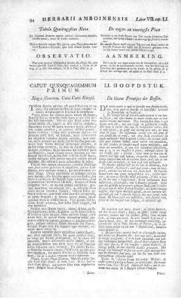 Caput Quinquagesimum Primum = LI. Hoofdstuk - [Caput Sexagesimum Primum = LXI. Hoofdstuk]