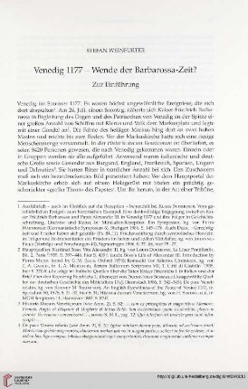 Venedig 1177 – Wende der Barbarossa-Zeit?