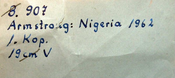 Armstrong Nigeria 1962