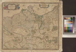 Electoratus Brandenburgi, Mekelenburgi et maximae partis Pomeraniae novissima Tabula