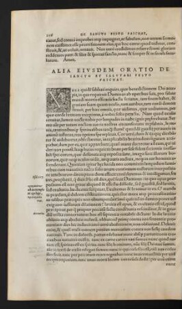 Alia Eiusdem Oratio De Sancto Et Salutari Festo Paschae.