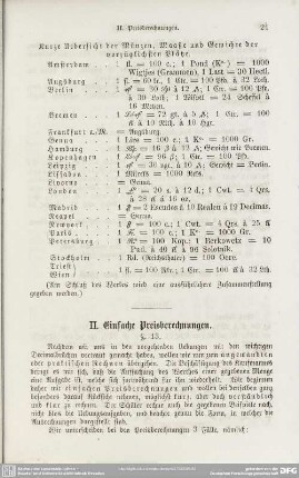 II. Einfache Preisberechnungen