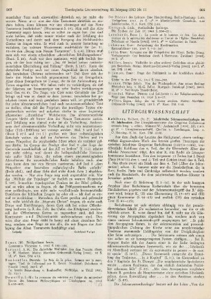 866-867 [Rezension] Kohlhaas, Radbert, Jakobitische Sakramententheologie im 13. Jahrhundert