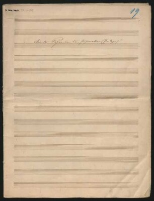 Les Huguenots. Auszüge. Arr.; S, Coro femminile, pf; As-Dur