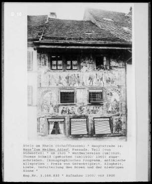 Allegorien der Gerechtigkeit, Klugheit, Liebe und der Verurteilung des Bösen und der niederen Sinne