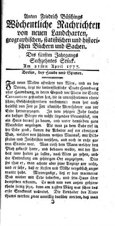 Sechzehntes Stück