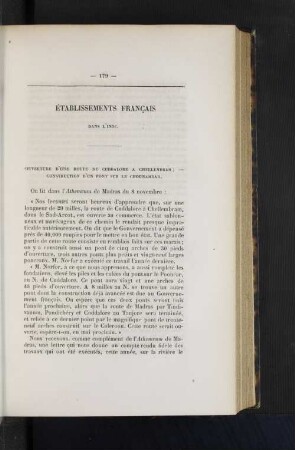 Etablissements francais