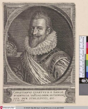 Christianus Quartus D.G. Daniae, Norwegiae Vandalorum Gothorumq[ue] Rex; Dux Schlesvici, &c.