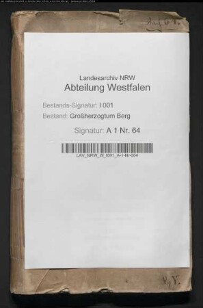 Die Nordische Mission. (Vorakten der Spezialorganisationskommission, Kriegs- und Domänenkammer Münster)