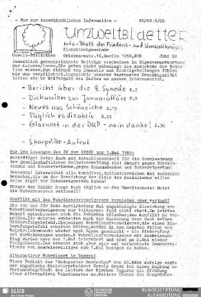 Konflikt mit den Wehrdienstverweigerern vermieden oder vertagt?