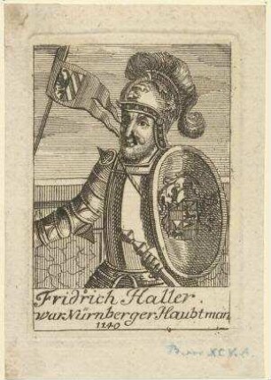 Friedrich Haller, Nürnberger Hauptmann
