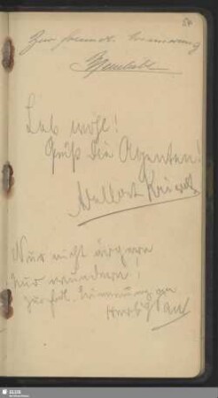 Bl. 54. Kriwet, Adalbert und Herbig, Paul