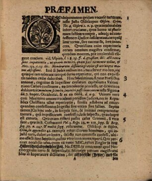 Diss. iur. inaug. de praeludiis torturae
