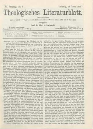 25-28 [Rezension] Gennrich, Paul, Der Kampf um die Schrift in der deutsch-evangelischen Kirche des neunzehnten Jahrhunderts