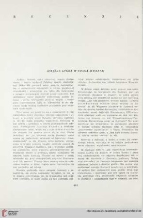22: Książka która wymaga dyskusji
