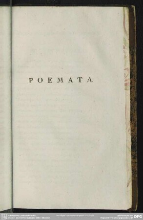 Poemata