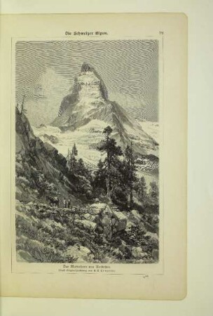 Das Matterhorn von Nordosten