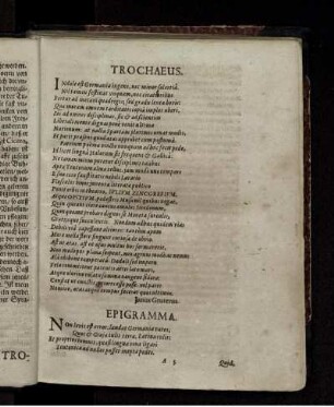 Trochaeus
